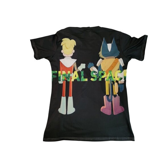Final Space Cartoon Graphic T-Shirt Large - Picture 2 of 3